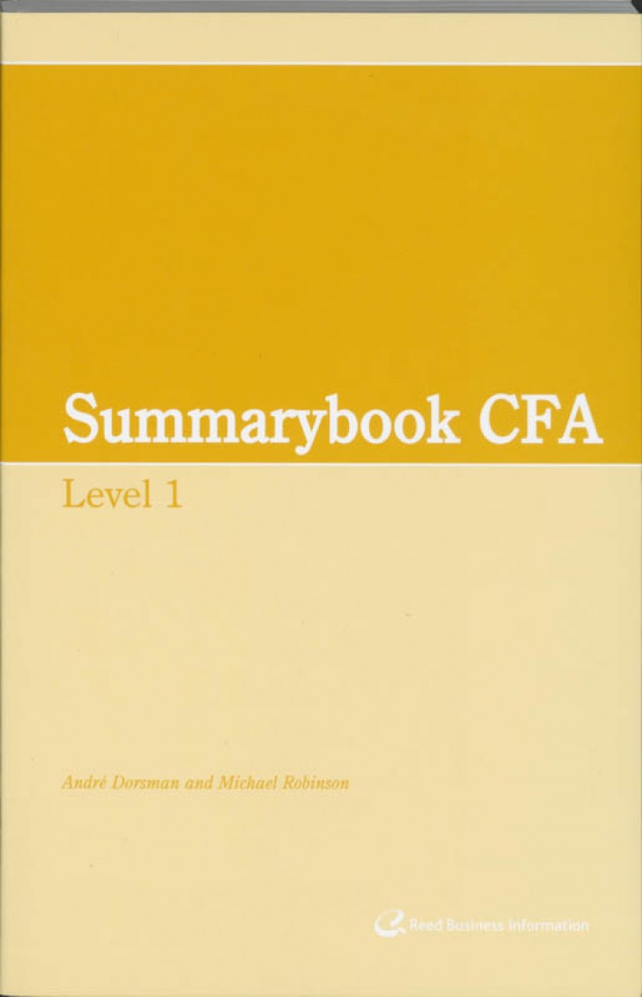 Summary CFA