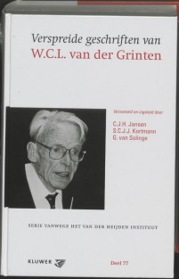 Verspreide geschriften van W.C.L.van der Grinten
