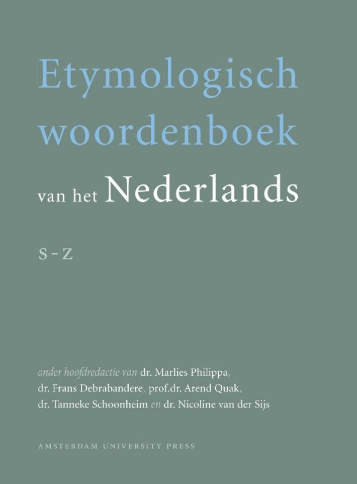 Etymologisch woordenboek van het Nederlands