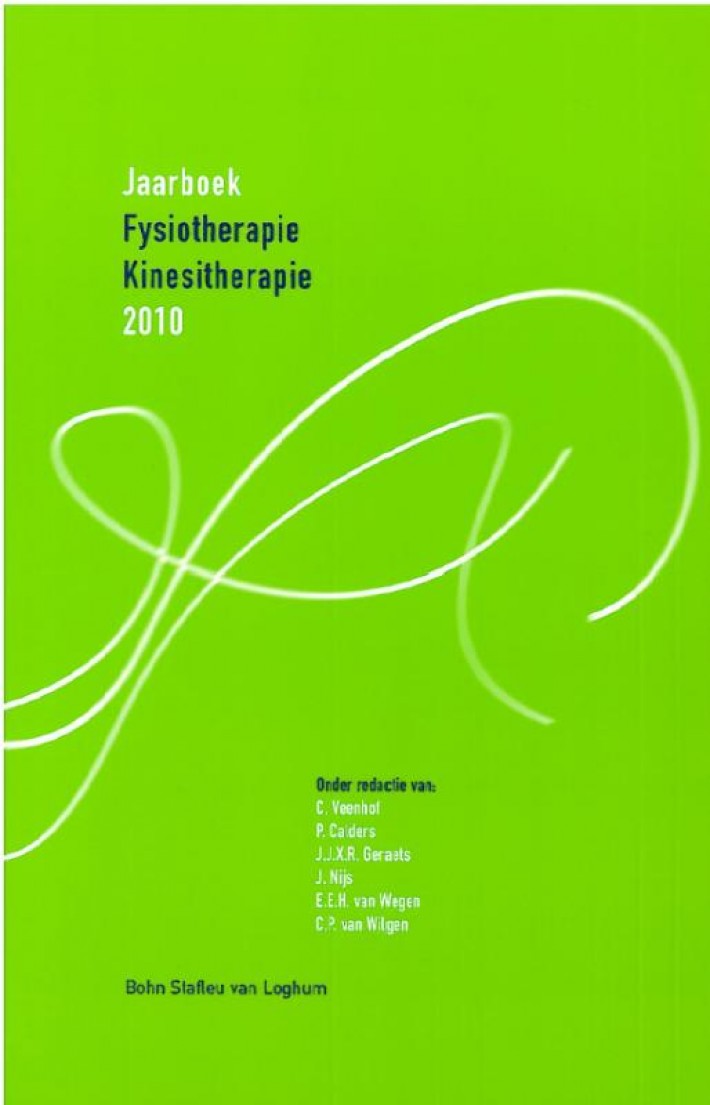 Jaarboek fysiotherapie kinesitherapie