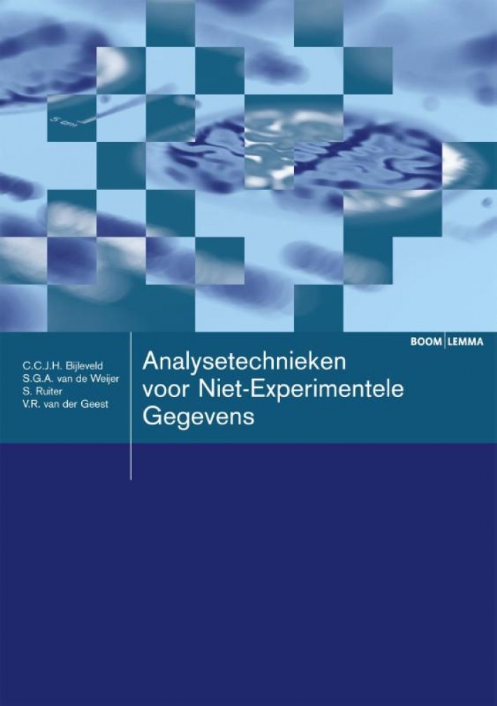 Analysetechnieken voor niet-experimentele gegevens • Analysetechnieken voor niet-experimentele gegevens
