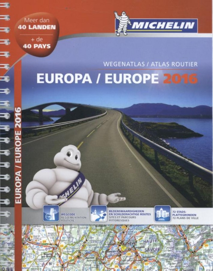 Atlas Michelin Europa 2016
