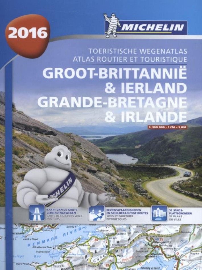 Atlas Michelin Groot Brittannië Ierland 2016