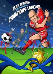 Arjen Robben en de finale van de Champions League • Arjen Robben en de finale van de Champions League pakket 3 ex.