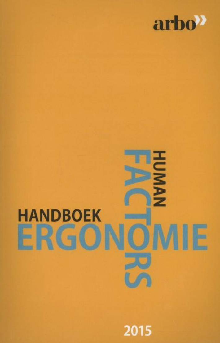 Handboek ergonomie