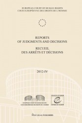 Reports of judgments and decisions; Recueil des arrets et decisions