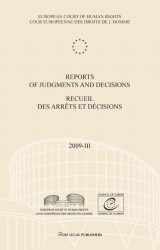 Reports of judgments and decisions / recueil des arrets et decisions