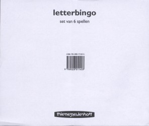 Letterbingo (set 6 spellen)