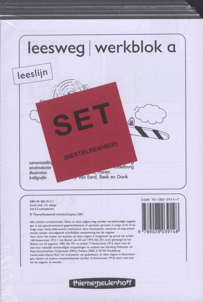 Leesweg (set 5 ex.)