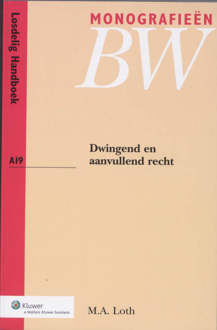 Dwingend en aanvullend recht