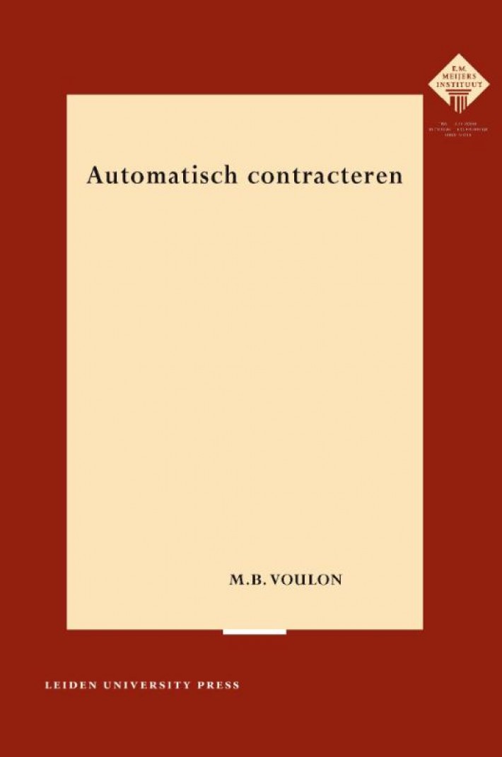 Automatisch contracteren • Automatisch contracteren