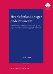 Het Nederlands hoger onderwijsrecht • Het Nederlands hoger onderwijsrecht