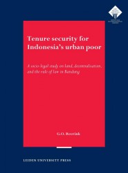 Tenure security for Indonesia's urban poor • Tenure security for Indonesia's urban poor