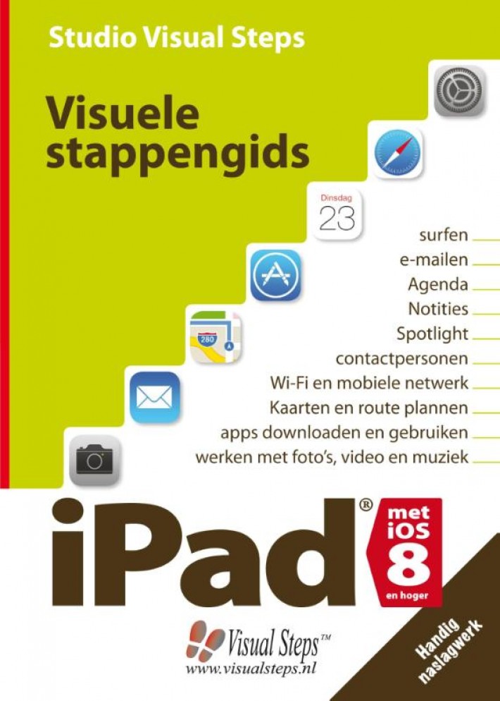 Visuele stappengids iPad met iOS 8