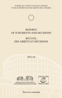 Reports of judgments and decisions; recueil des arrets et decisions
