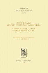 Andreae Alciati contra vitam monasticam epistula; Andrea Alciatos letter against monastic life
