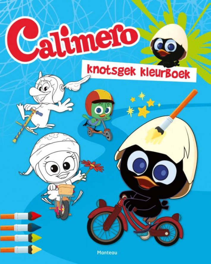 Calimero knotsgek kleurboek