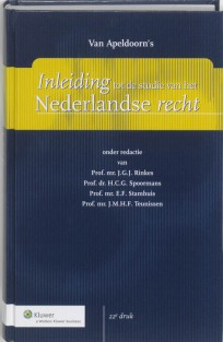 Van Apeldoorn's Inleiding tot de studie van het Nederlandse recht