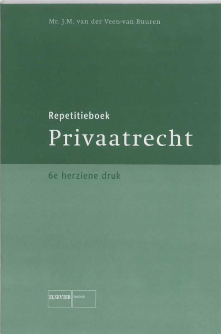 Repetitieboek Privaatrecht