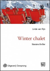 Winter chalet grote letter uitgave