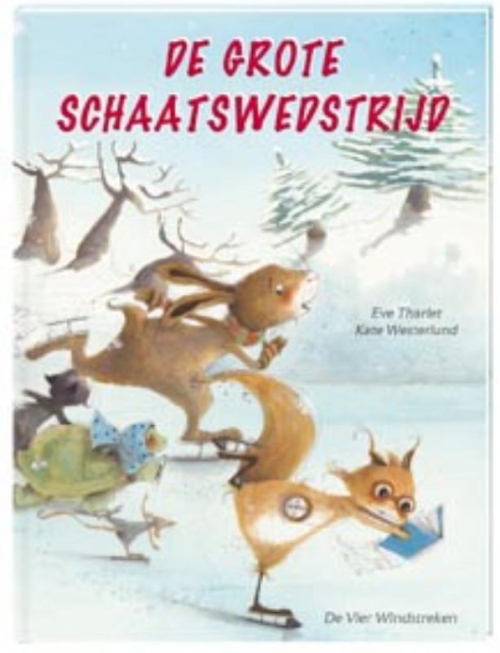 De grote schaatswedstrijd