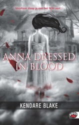 Anna dressed in blood