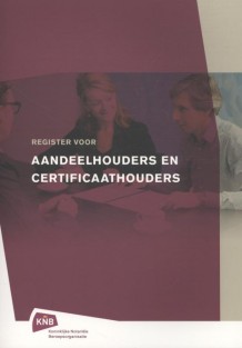 Register voor aandeelhouders en certificaathouders