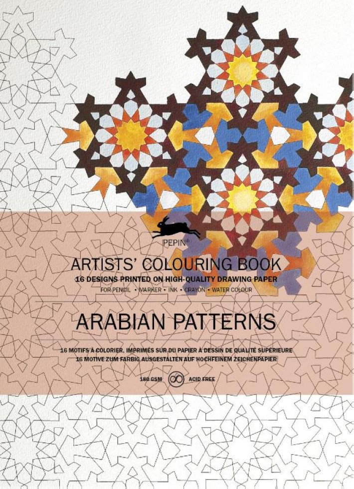 Artists colouring book