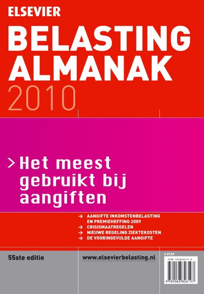 Elsevier Belasting Almanak • E-book Belasting Almanak