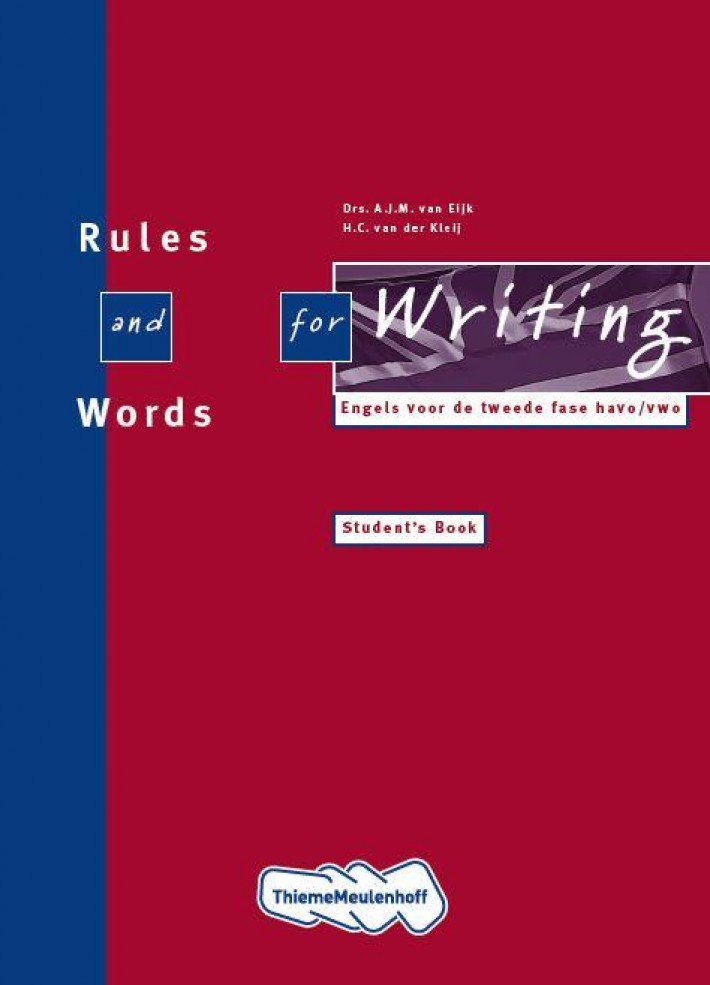 Rules and words for writing