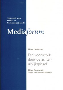 25 jaar mediaforum, een blik vooruit via de achteruitkijkspiegel