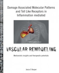 Damage associated molecular patterns and toll like receptors in inflammation mediated vascular remodeling
