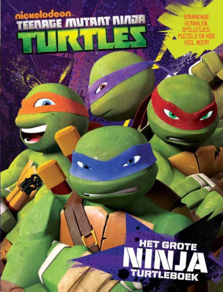 Het grote ninja turtleboek