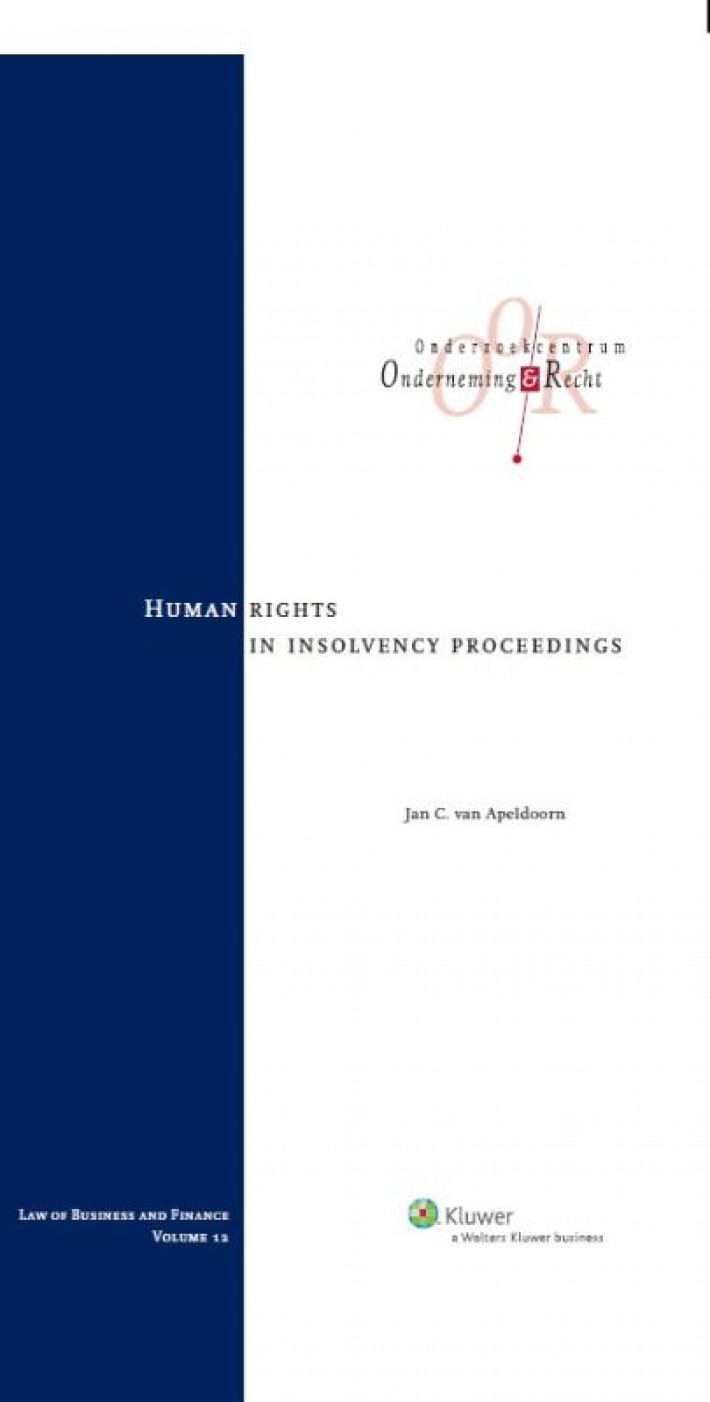 Human rights in insolvency proceedings