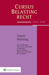 Studenteneditie Cursus Belastingrecht Omzetbelasting 2015-2016