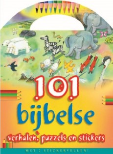 101 bijbelse verhalen, puzzels en stickers • 101 bijbelse verhalen, puzzels en stickers