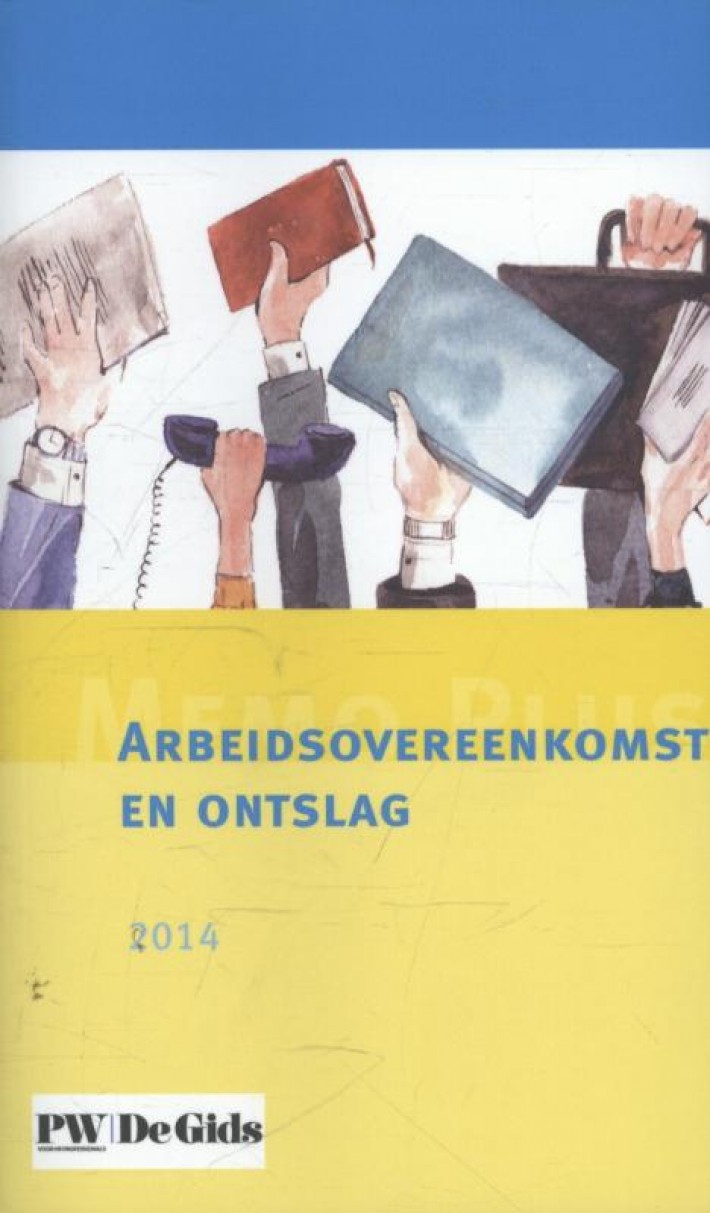 Memo plus abeidsovereenkomst en onslag