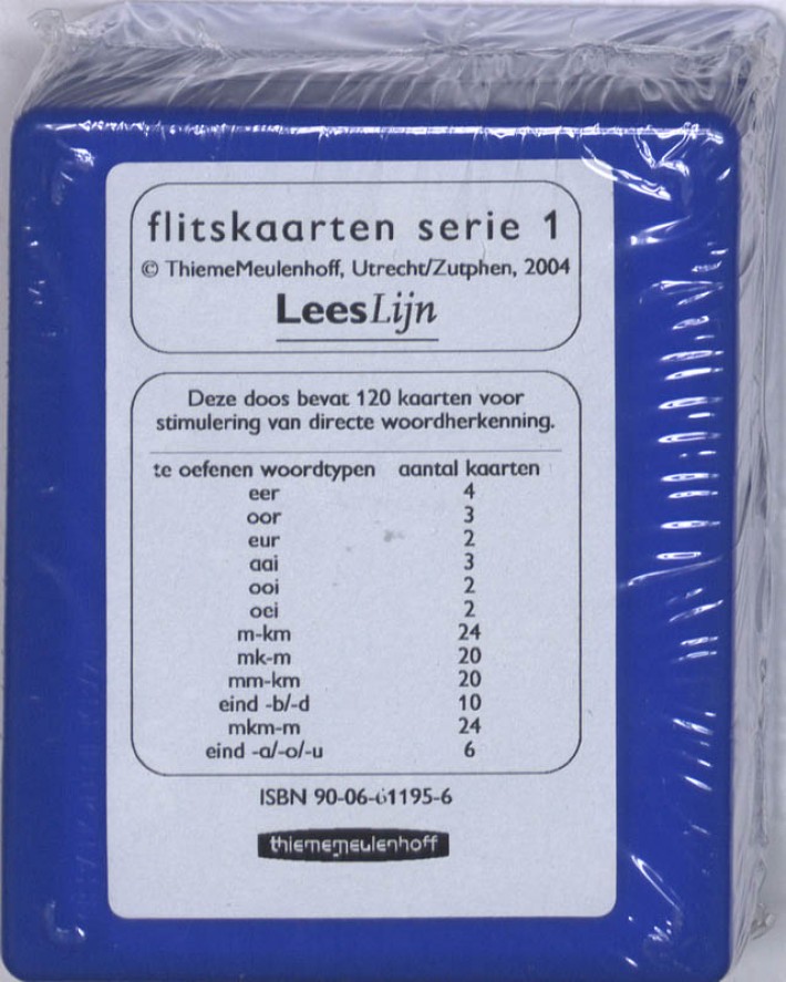 Leeslijn Nieuw Leesweg flitskaarten 1
