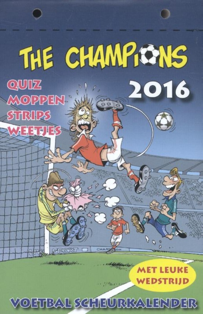 The Champions voetbalscheurkalender