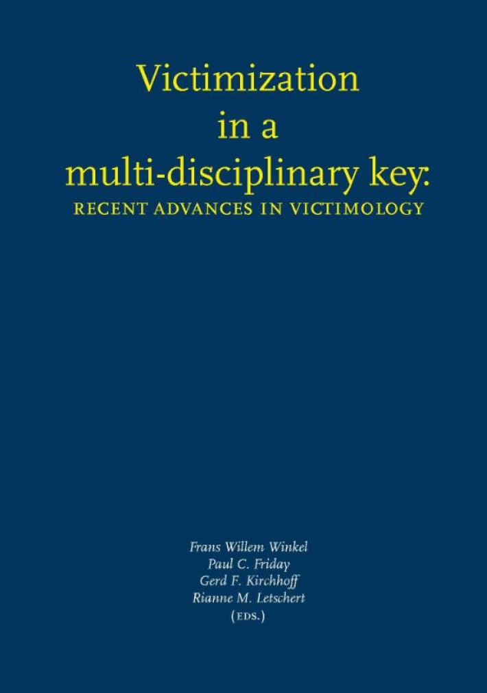 Victimization in a multi-disciplinary key