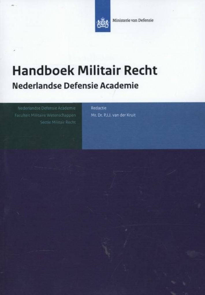 Handboek militair recht