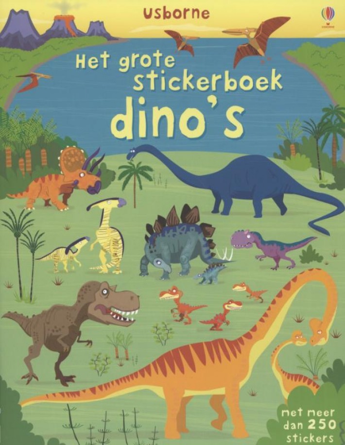 Grote stickerboek Dino's