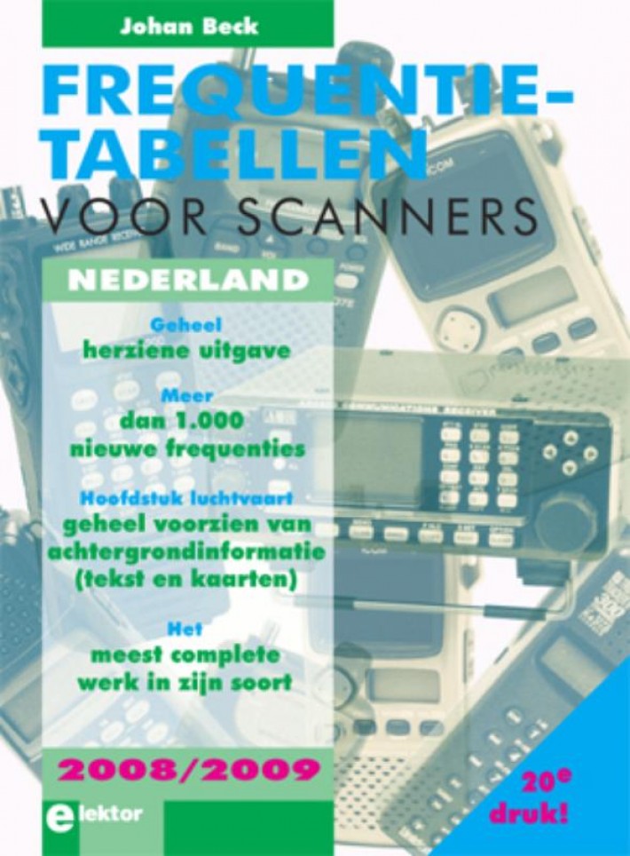 Frequentietabellen voor scanners Nederland