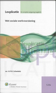 Wet sociale werkvoorziening • Wet sociale werkvoorziening