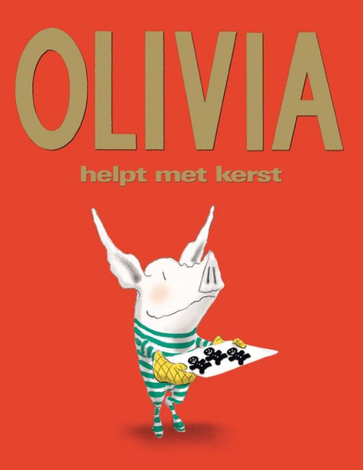 Olivia helpt met kerst