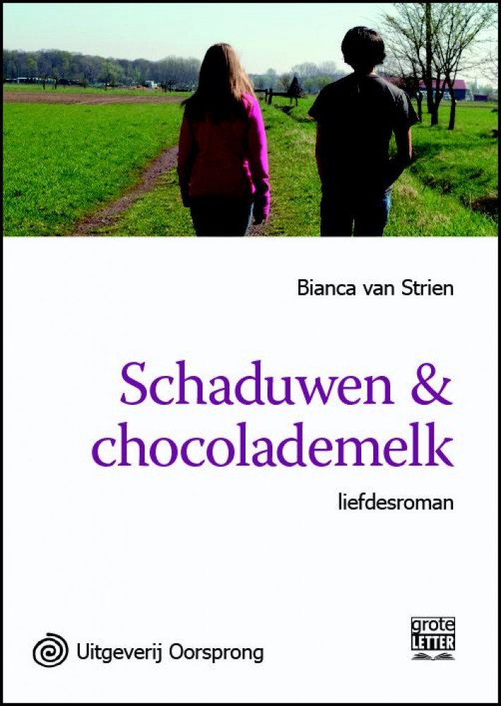 Schaduwen & chocolademelk - grote letter uitgave