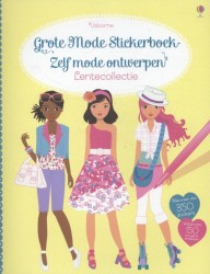GROTE MODE STICKERBOEK - ZELF MODE ONTWERPEN