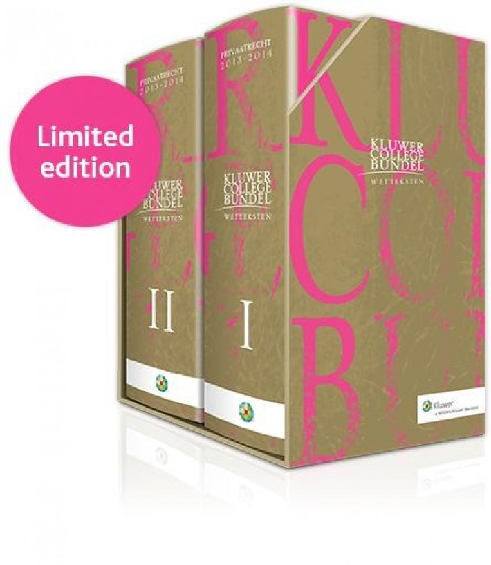 Kluwer collegebundel limited edition