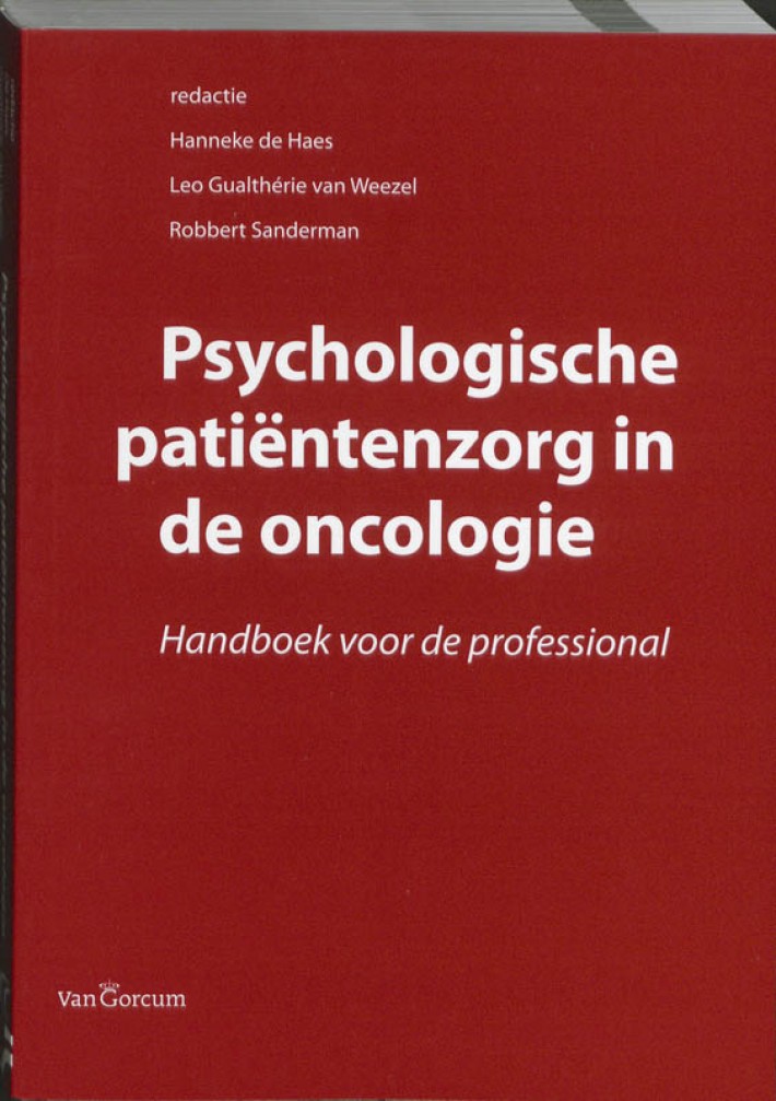 Psychologische patiëntenzorg in de oncologie • Psychologische patientenzorg in de oncologie