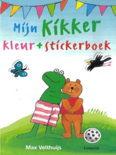 Mijn Kikker kleur + stickerboek 5ex.